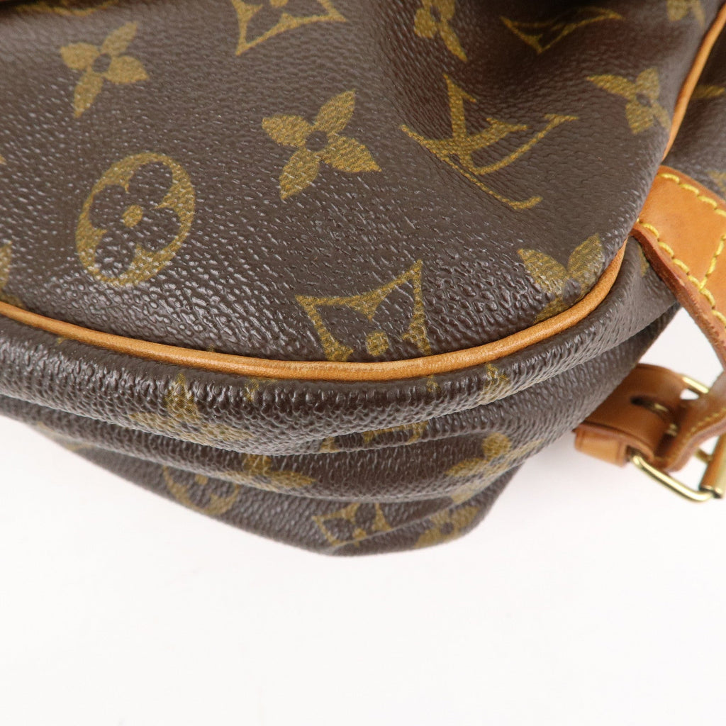 Louis Vuitton Monogram Saumur 30 Shoulder Bag Brown M42256