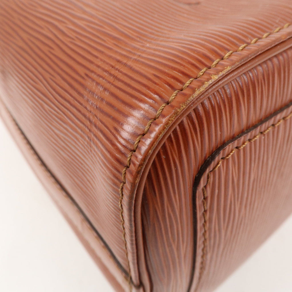 AuthenticLouis Vuitton Epi Speedy 25 Hand Boston Bag Kenya Brown M43013