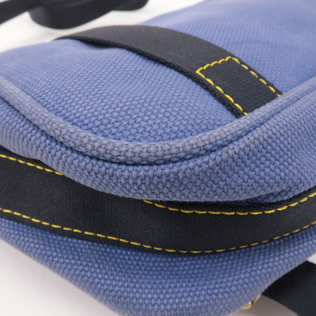 Louis Vuitton Antigua Besace PM Shoulder Bag Blue M40081