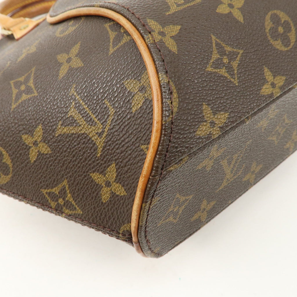 Louis Vuitton Monogram Ellipse PM Hand Bag Brown M51127
