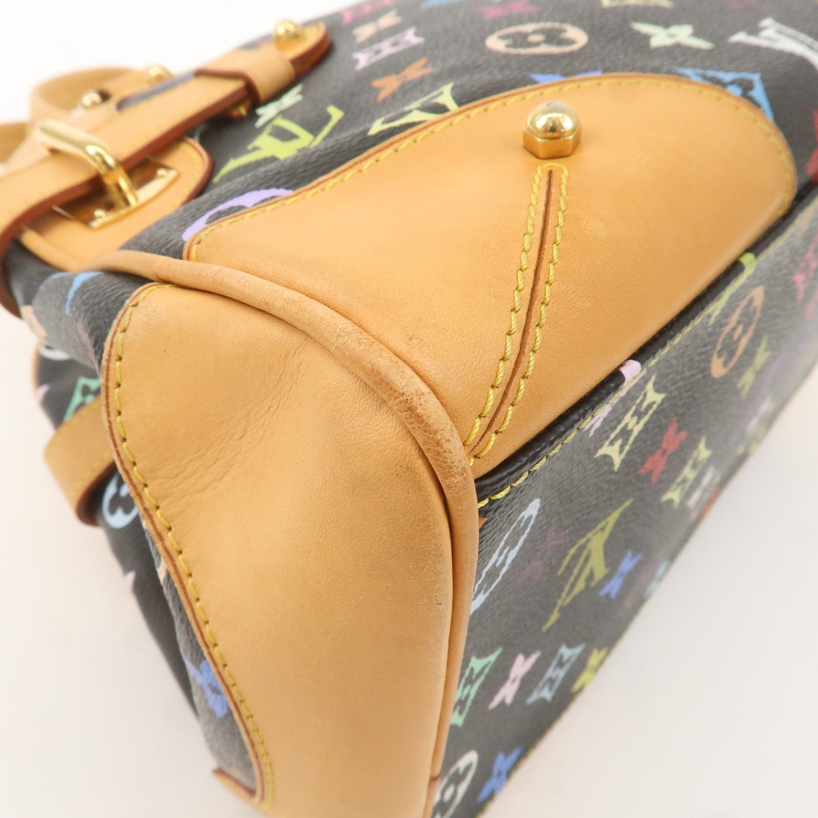 Louis Vuitton Monogram Multi Color Claudia Hand Bag M40194
