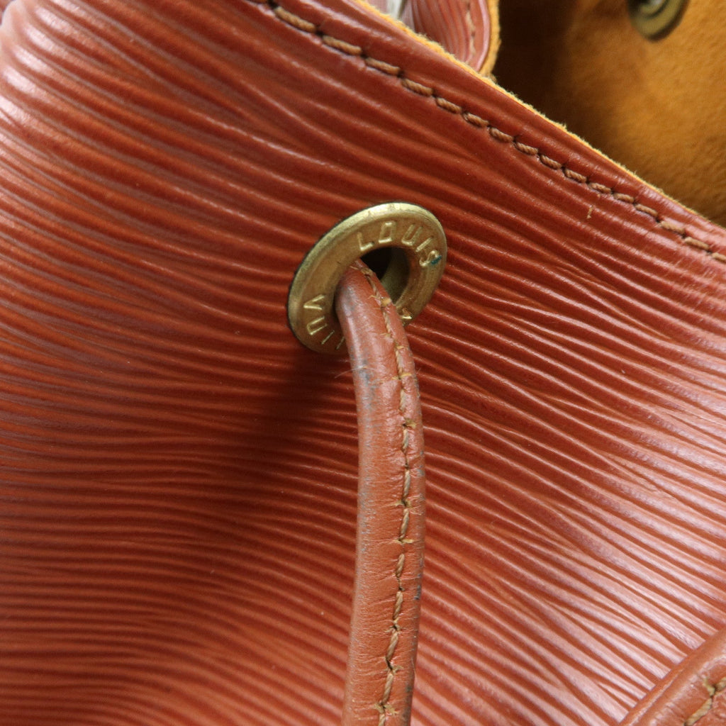 Louis Vuitton Epi Petit Noe Shoulder Bag Kenya Brown M44103