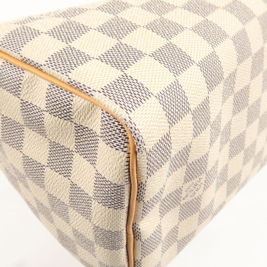 Louis Vuitton Damier Azur Speedy 25 Boston Bag Hand Bag N41534