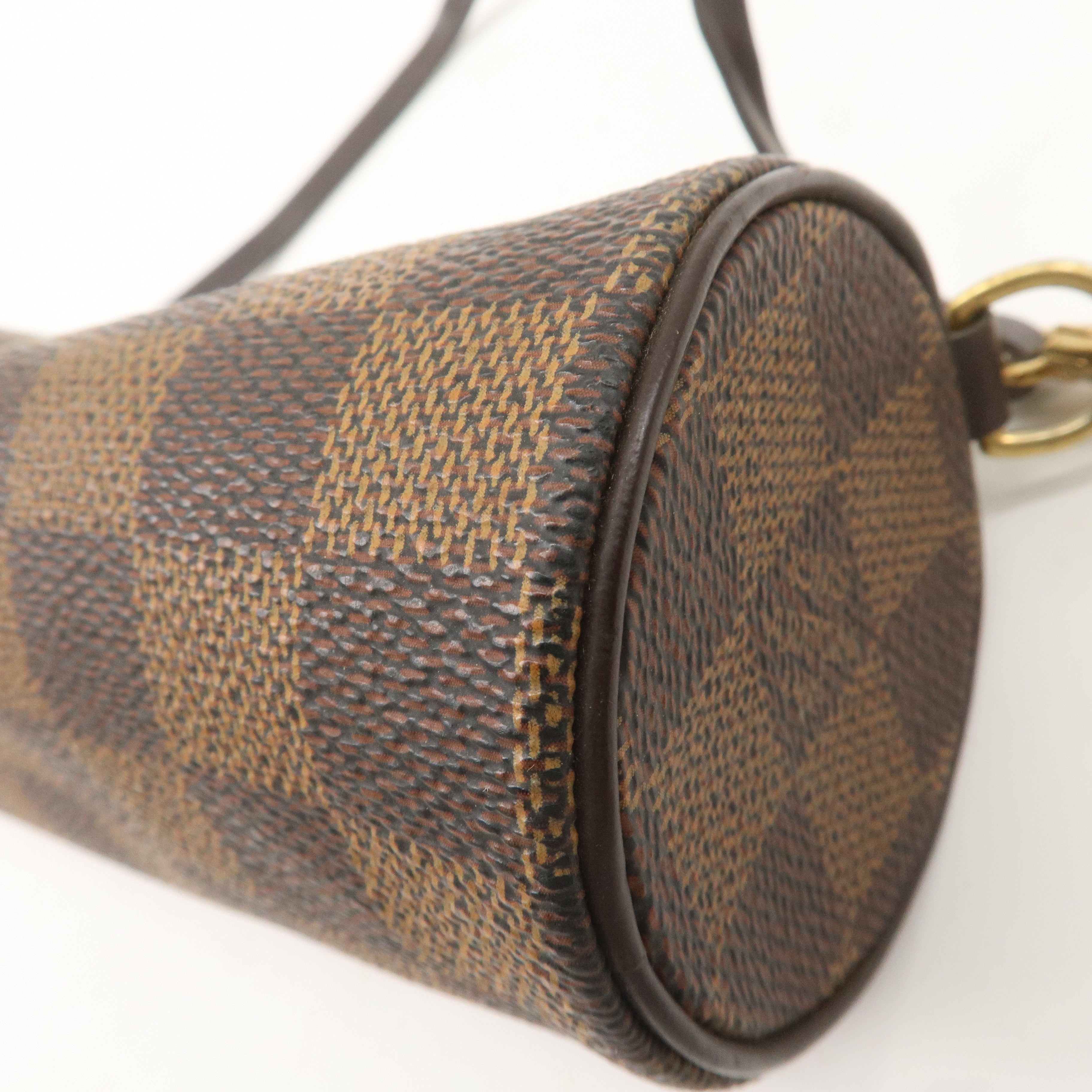 Louis Vuitton Damier Mini Pouch for Papillon Bag Brown