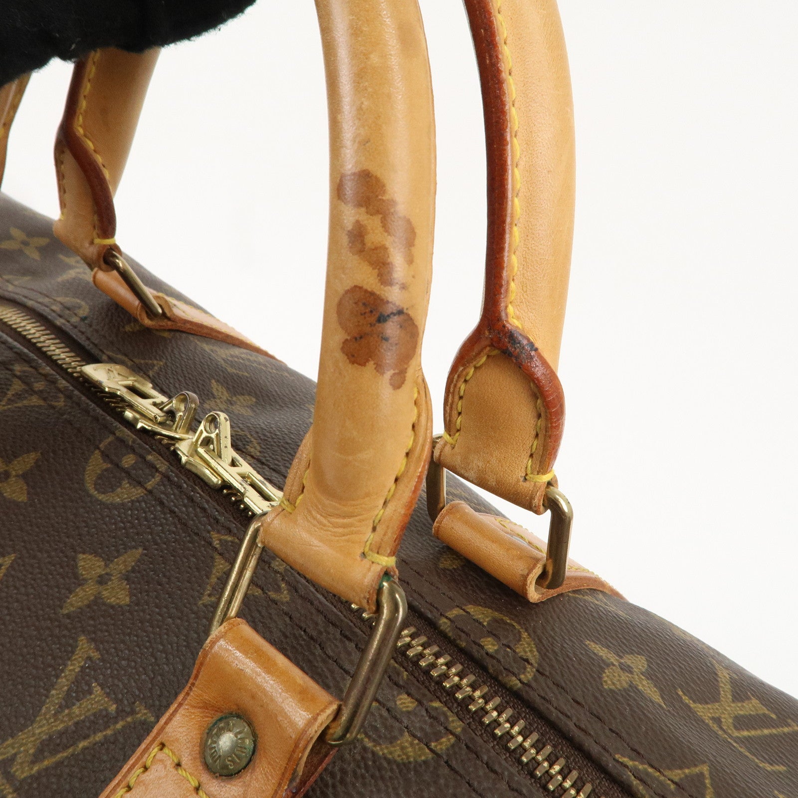 Louis Vuitton Monogram Keep All Bandouliere 50 Boston Bag M41416