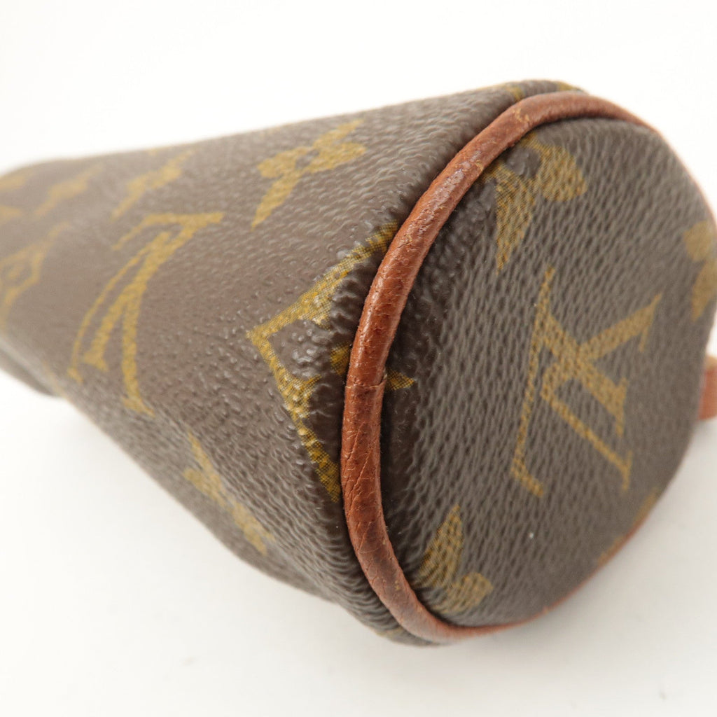Louis Vuitton Monogram Pouch for Papillon Bag Brown Old Style