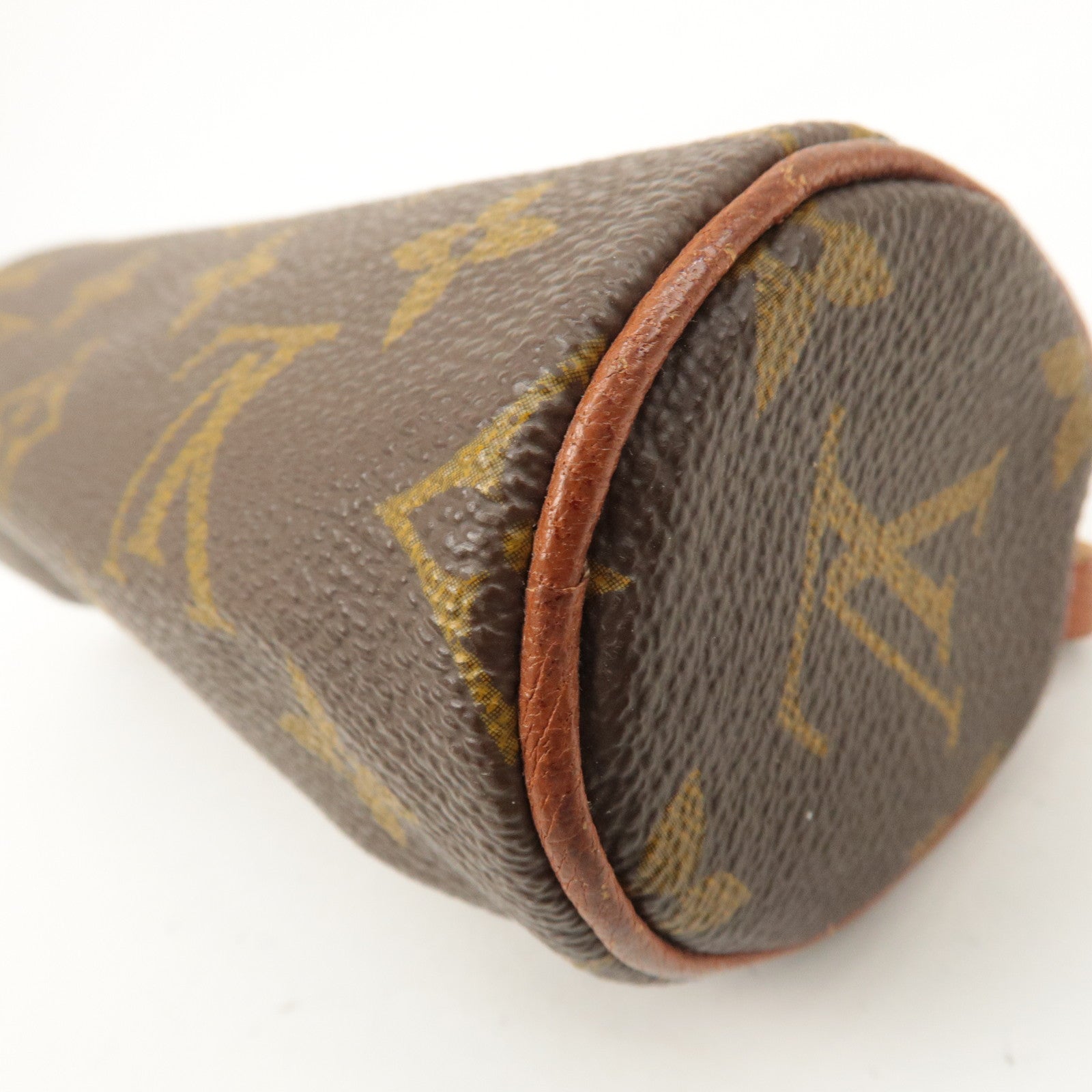 Louis Vuitton Monogram Pouch for Papillon Bag Brown Old Style