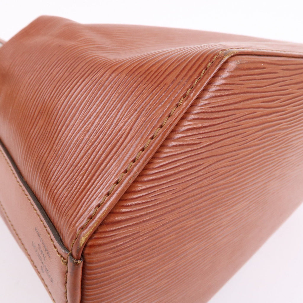 Louis Vuitton Epi Sac D'epaule GM Bucket Bag Kenya Brown M80193