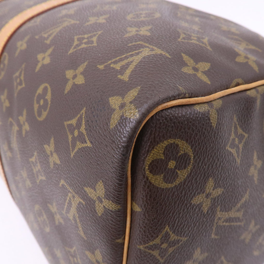 Louis Vuitton Monogram Keep All 45 Boston Bag Brown M41428