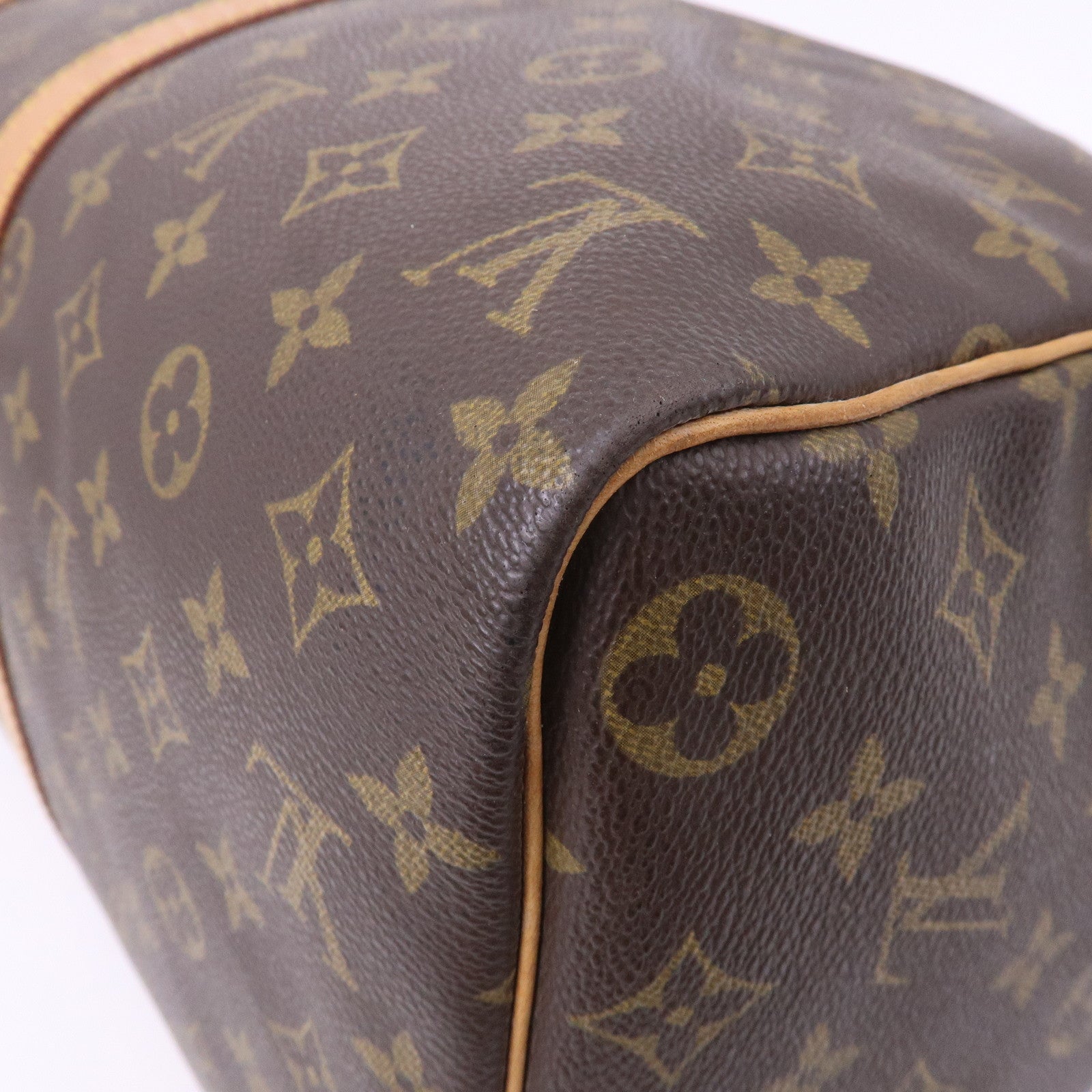 Louis Vuitton Monogram Keep All 45 Boston Bag Brown M41428