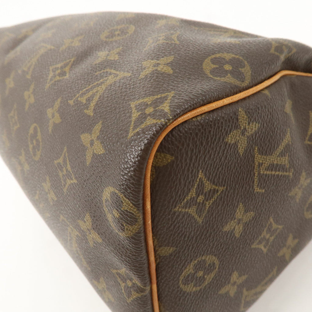 Louis Vuitton Monogram Speedy 25 Hand Bag Boston Bag M41528
