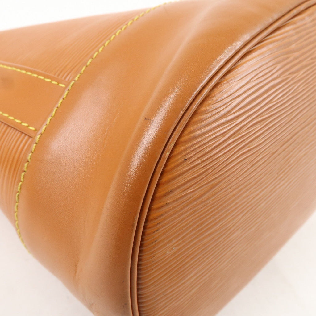 Louis Vuitton Epi Randonnee PM Laundry Bag Zipang Gold M52358