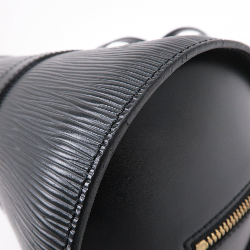 Louis Vuitton Epi Soufflot Hand Bag Noir Black M52862