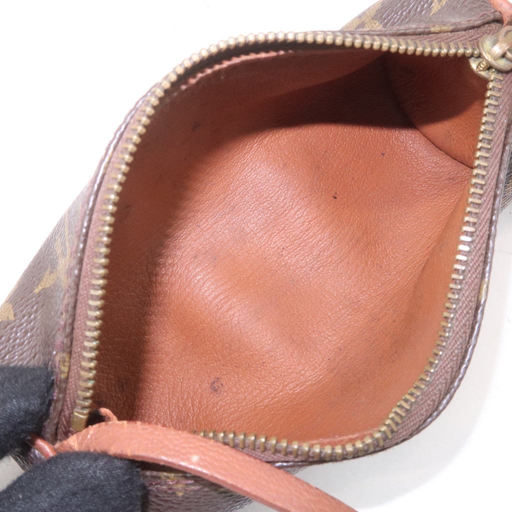 Louis Vuitton Set of 2 Monogram Pouch for Papillon Bag Brown