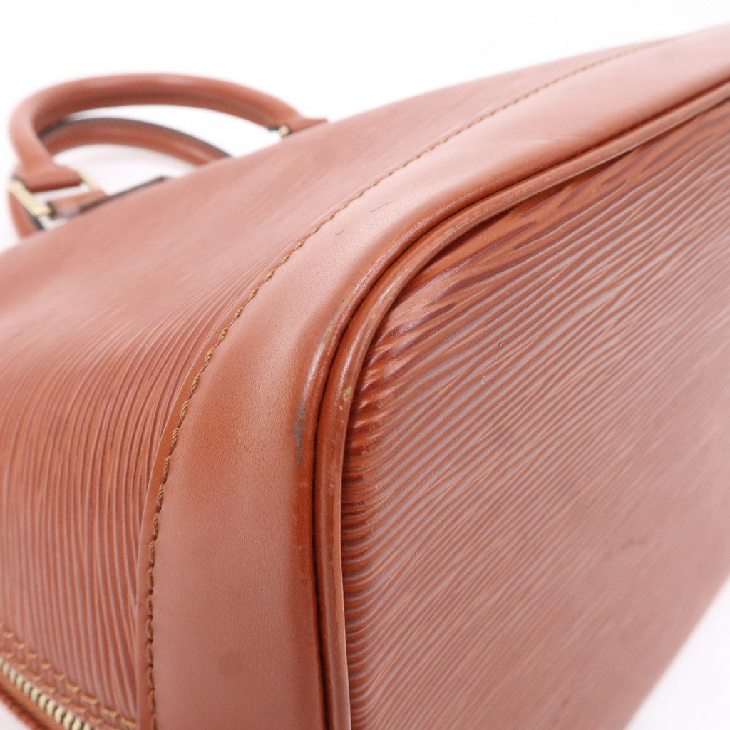 Louis Vuitton Epi Alma Hand Bag Kenya Brown M52143
