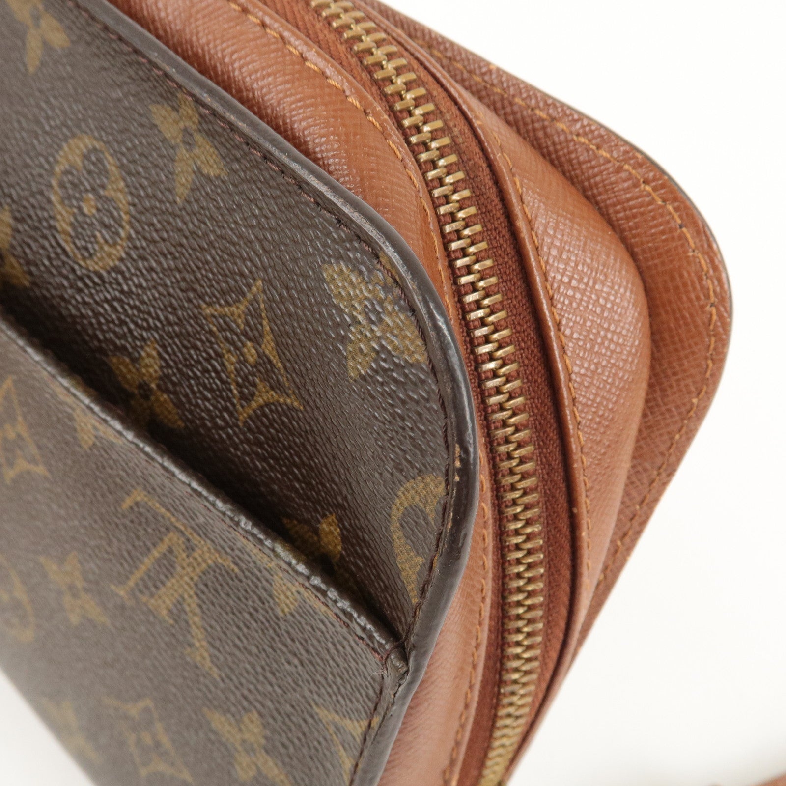 Louis Vuitton Monogram Orsay Clutch Bag Pouch Brown M51790
