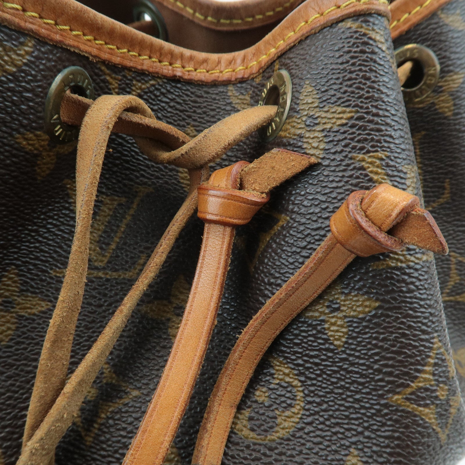 Louis Vuitton Monogram Noe Shoulder Bag Hand Bag Brown M42224