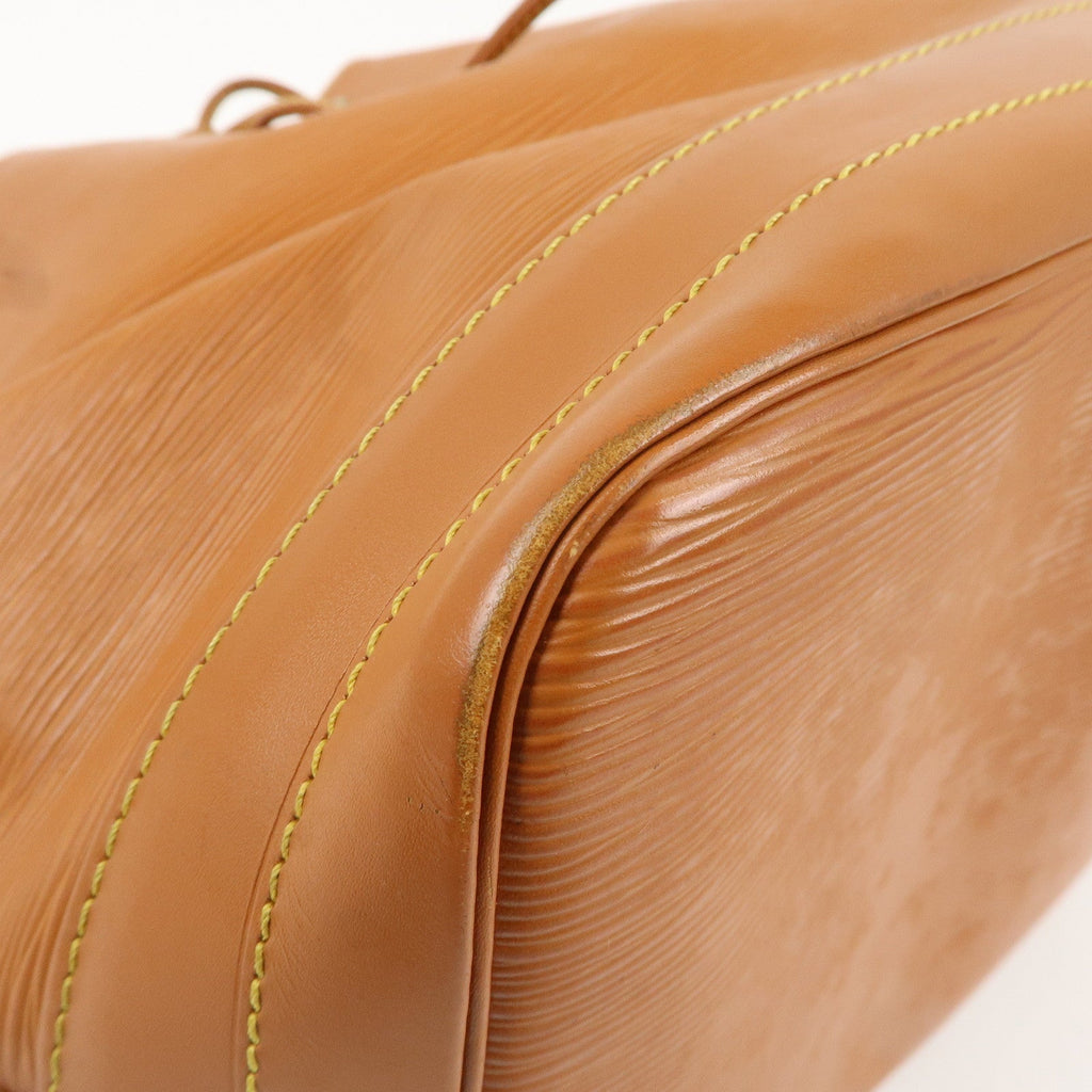 Louis Vuitton Epi Leather Noe Shoulder Bag Zipang Gold M44008