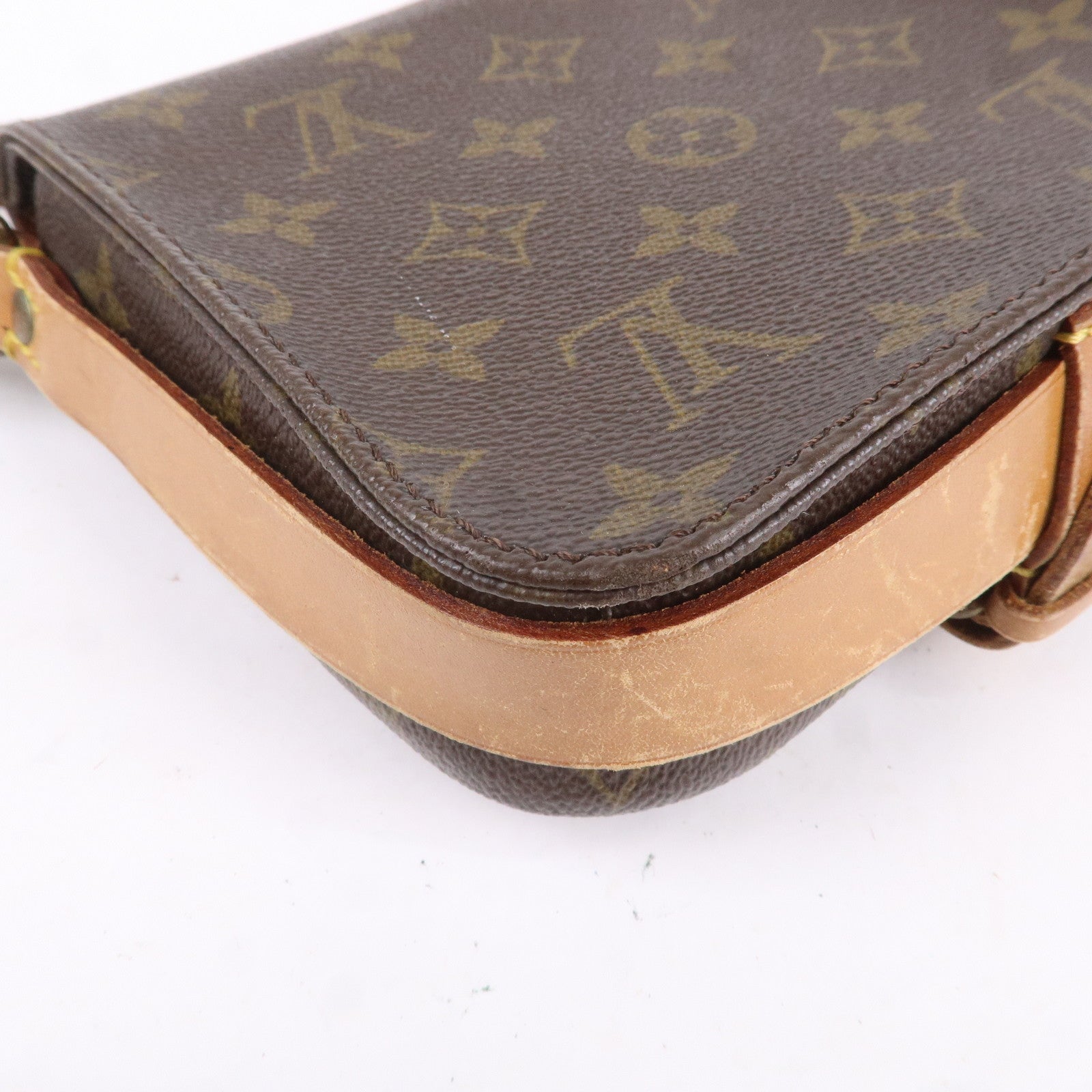 Louis Vuitton Monogram Mini Cartouchiere Shoulder Bag M51254