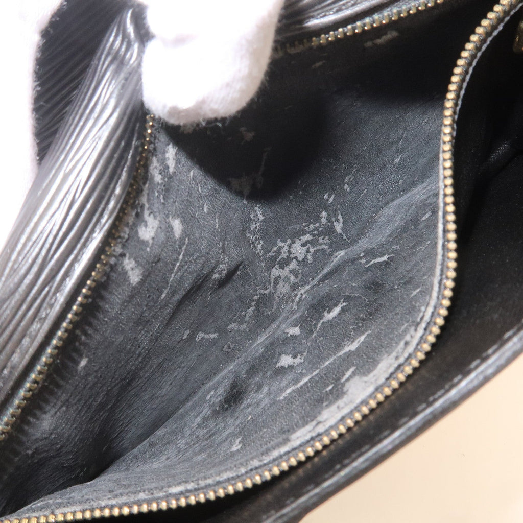 Louis Vuitton Set of 2 Epi Clutch Bag Black M52612 M52522