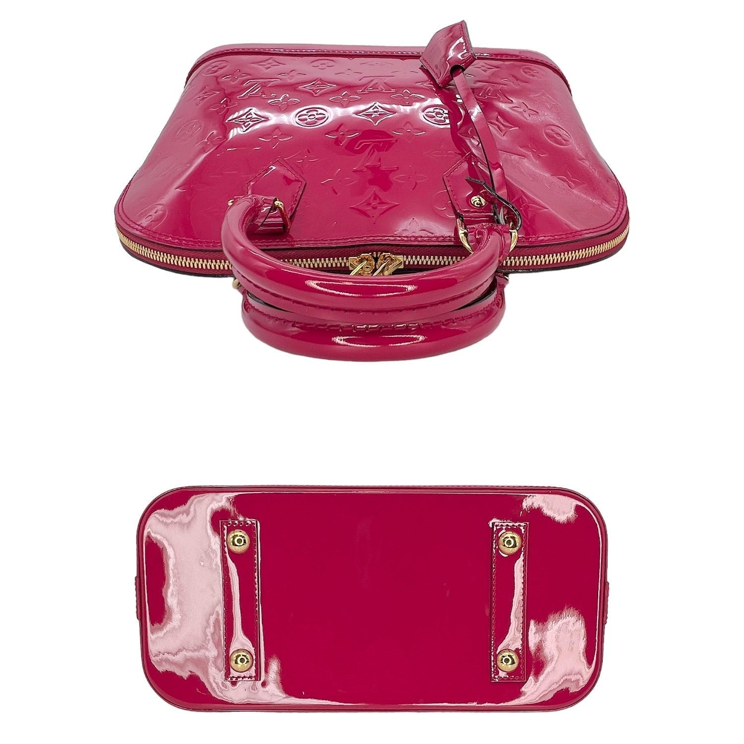 Louis Vuitton Monogram Vernis Alma PM