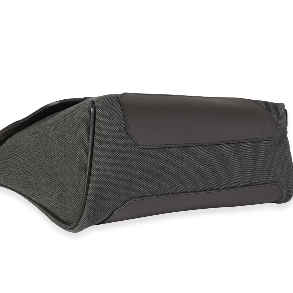 Hermès Vert Fonce Officier & Ébène Sombrero Leather Aller-Retour Messenger Bag