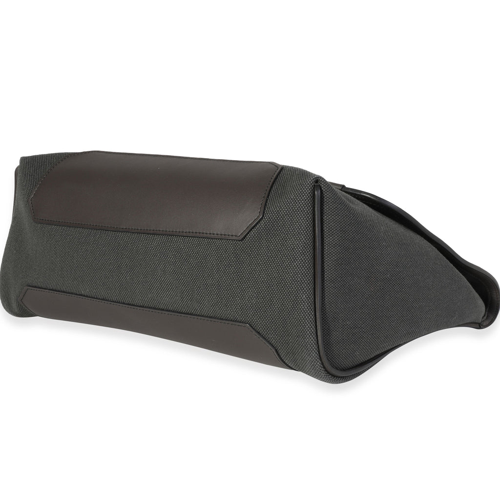 Hermès Vert Fonce Officier & Ébène Sombrero Leather Aller-Retour Messenger Bag