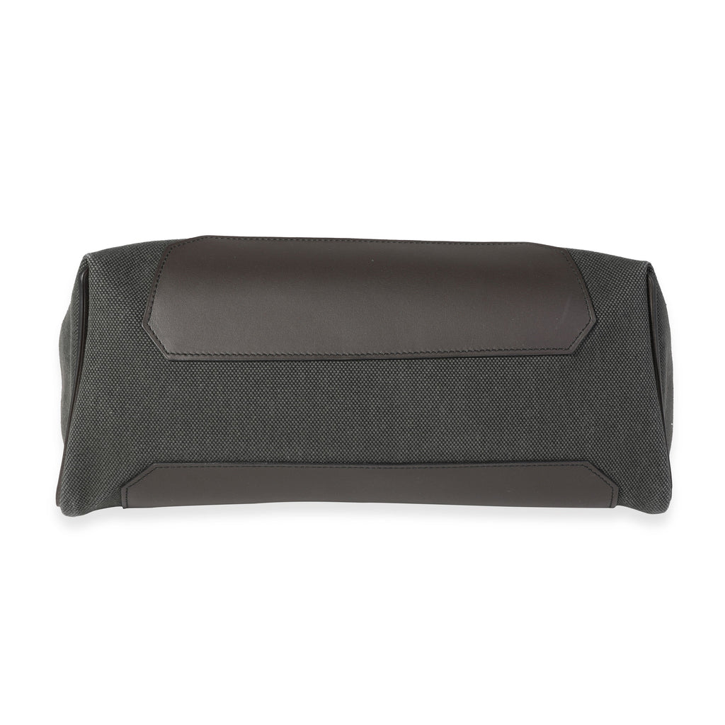 Hermès Vert Fonce Officier & Ébène Sombrero Leather Aller-Retour Messenger Bag
