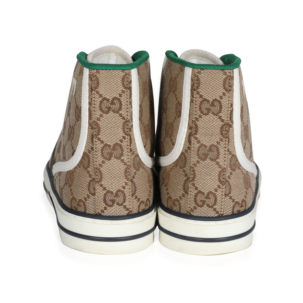 Gucci Wmns Tennis 1977 High 'Beige Ebony'