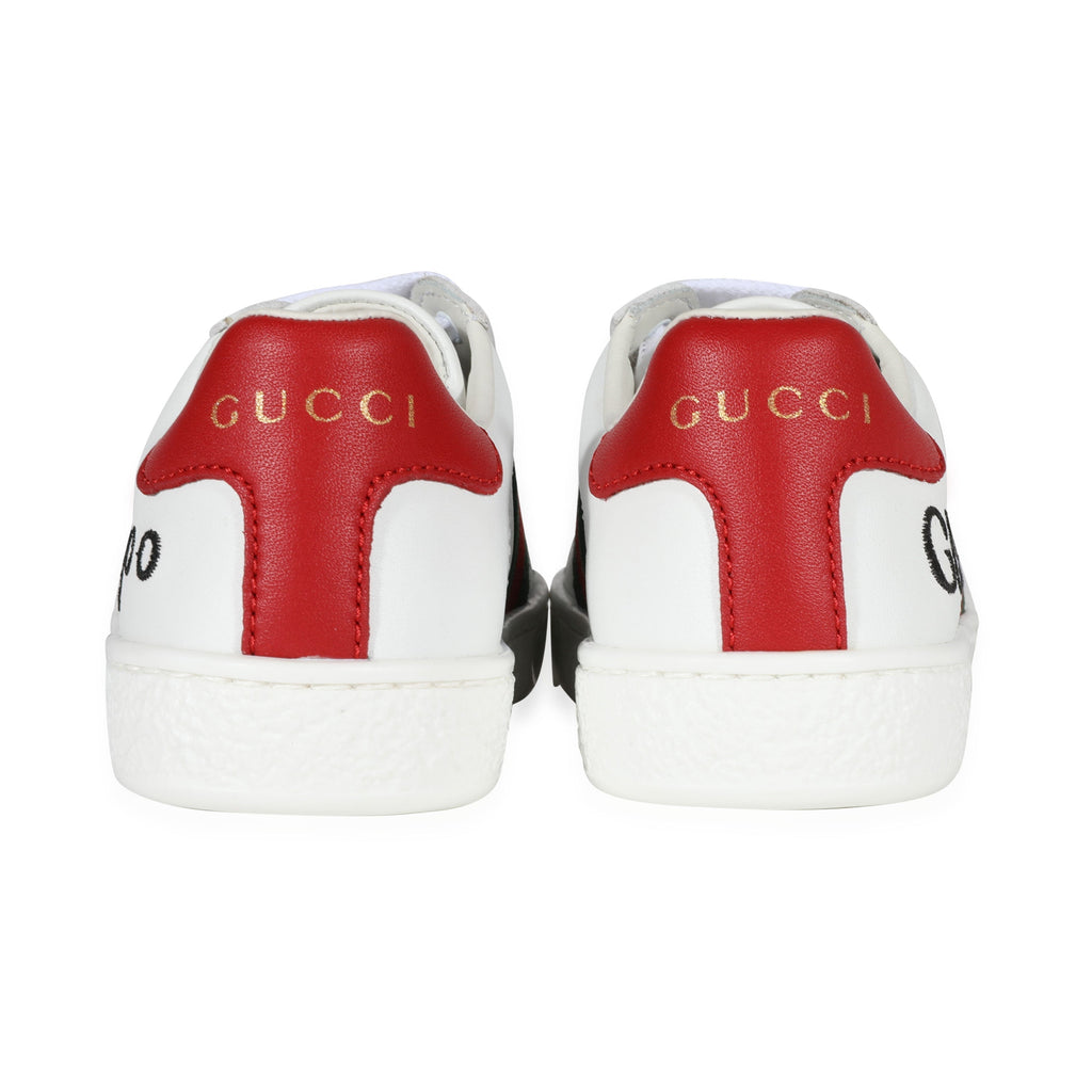 Gucci -  Gucci Ace Leather Toddler 'Gucci 100 Print' (23 EUR)
