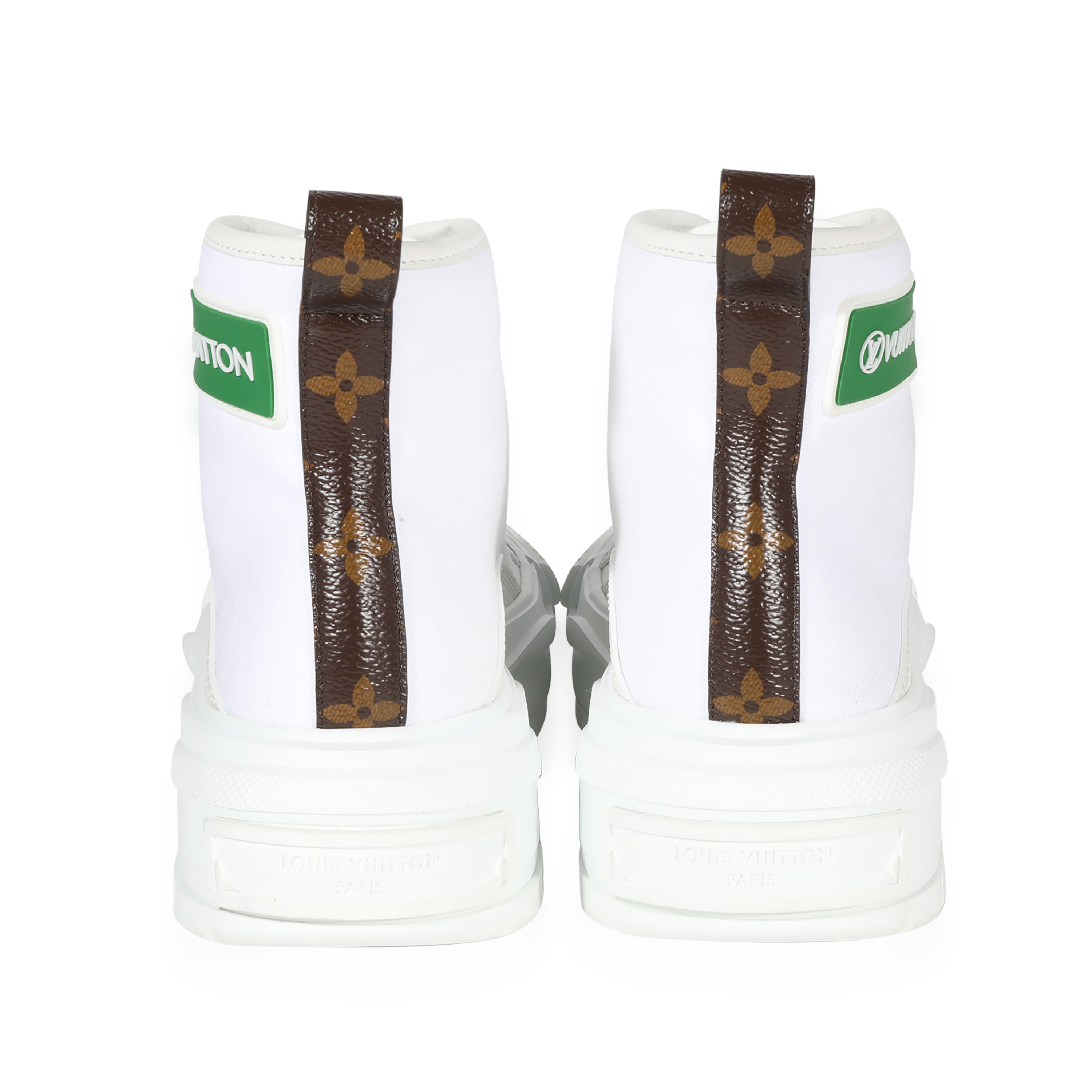 Louis Vuitton Squad Sneaker Boot 'White Green
