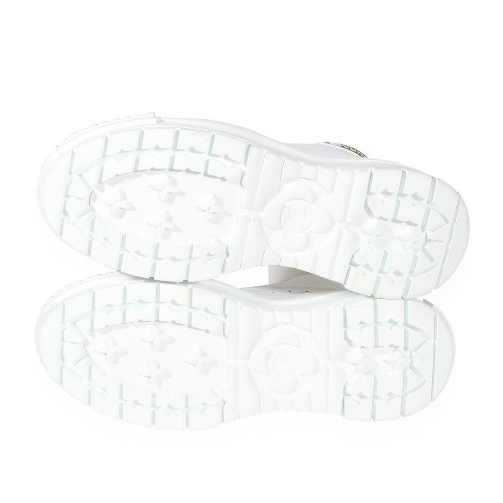 Louis Vuitton Squad Sneaker Boot 'White Green'