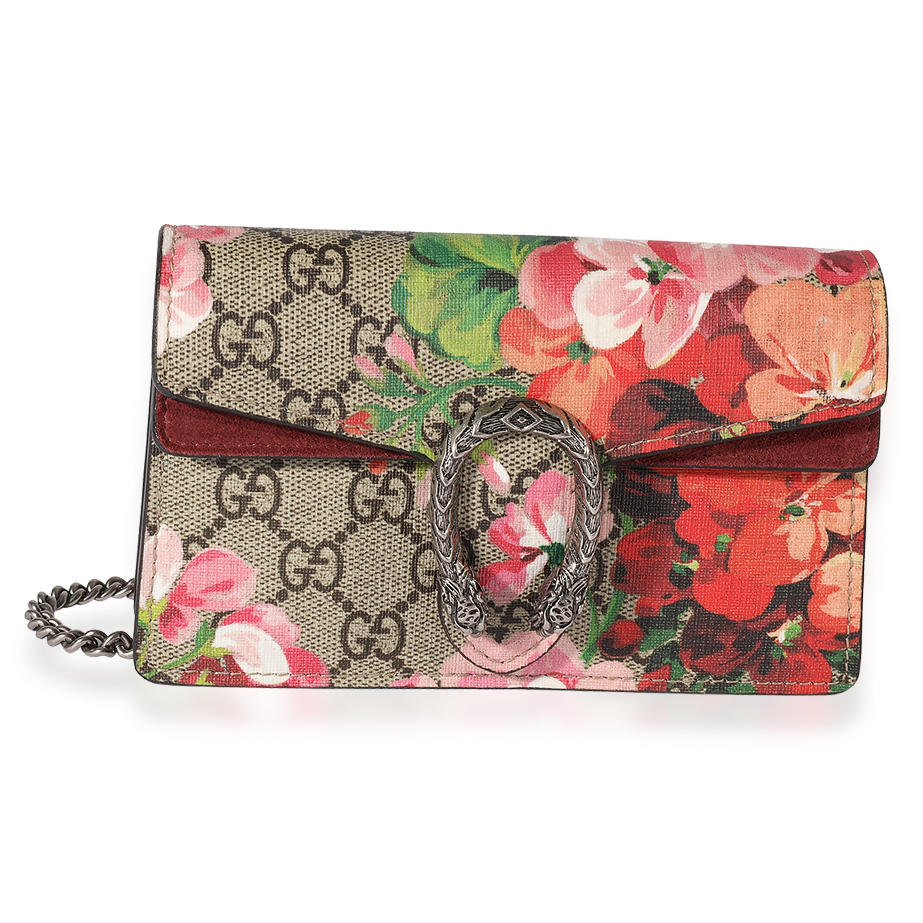 Gucci GG Supreme Blooms Super Mini Dionysus