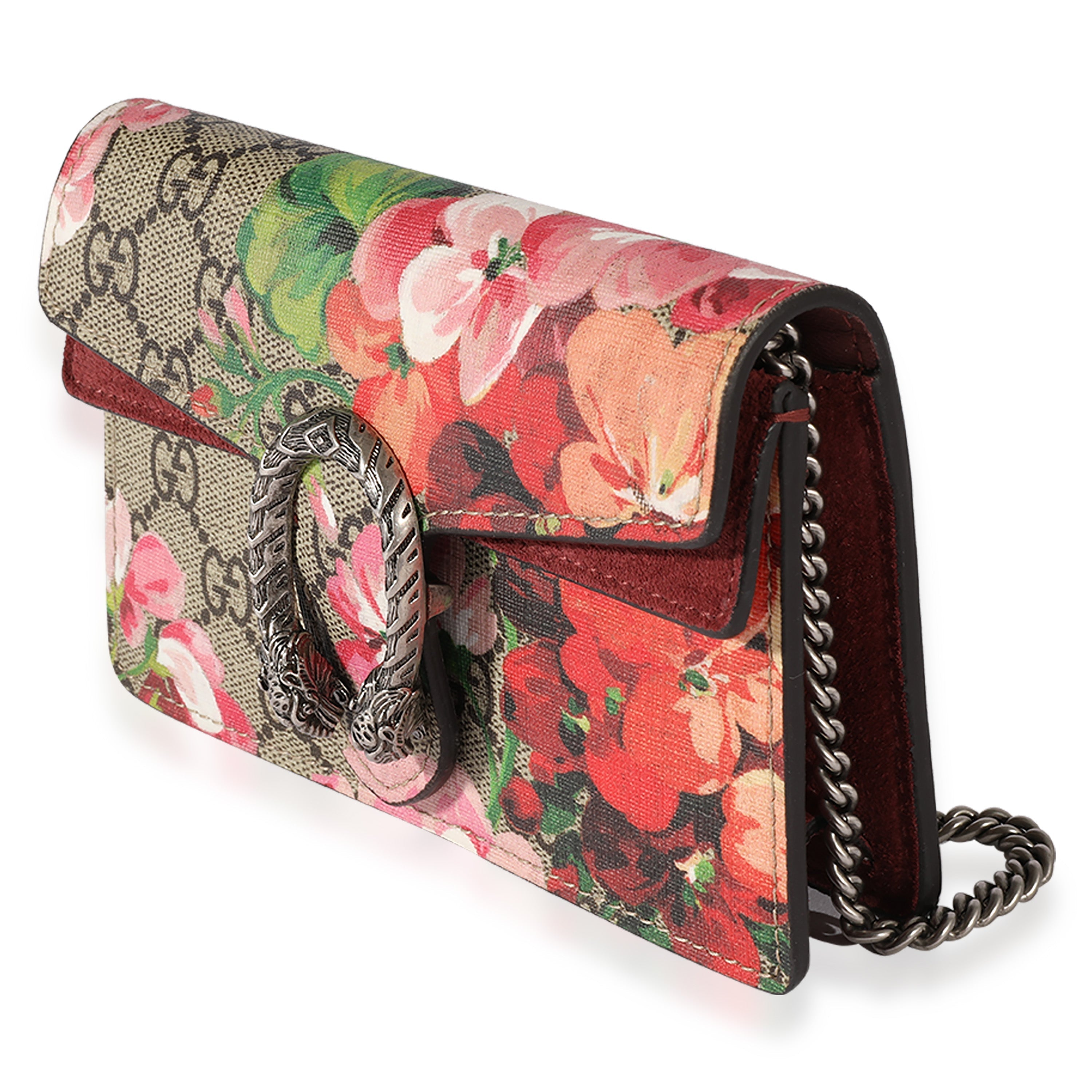 Gucci GG Supreme Blooms Super Mini Dionysus