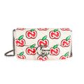 Gucci GG Apple White Matelassé Super Mini Marmont Bag