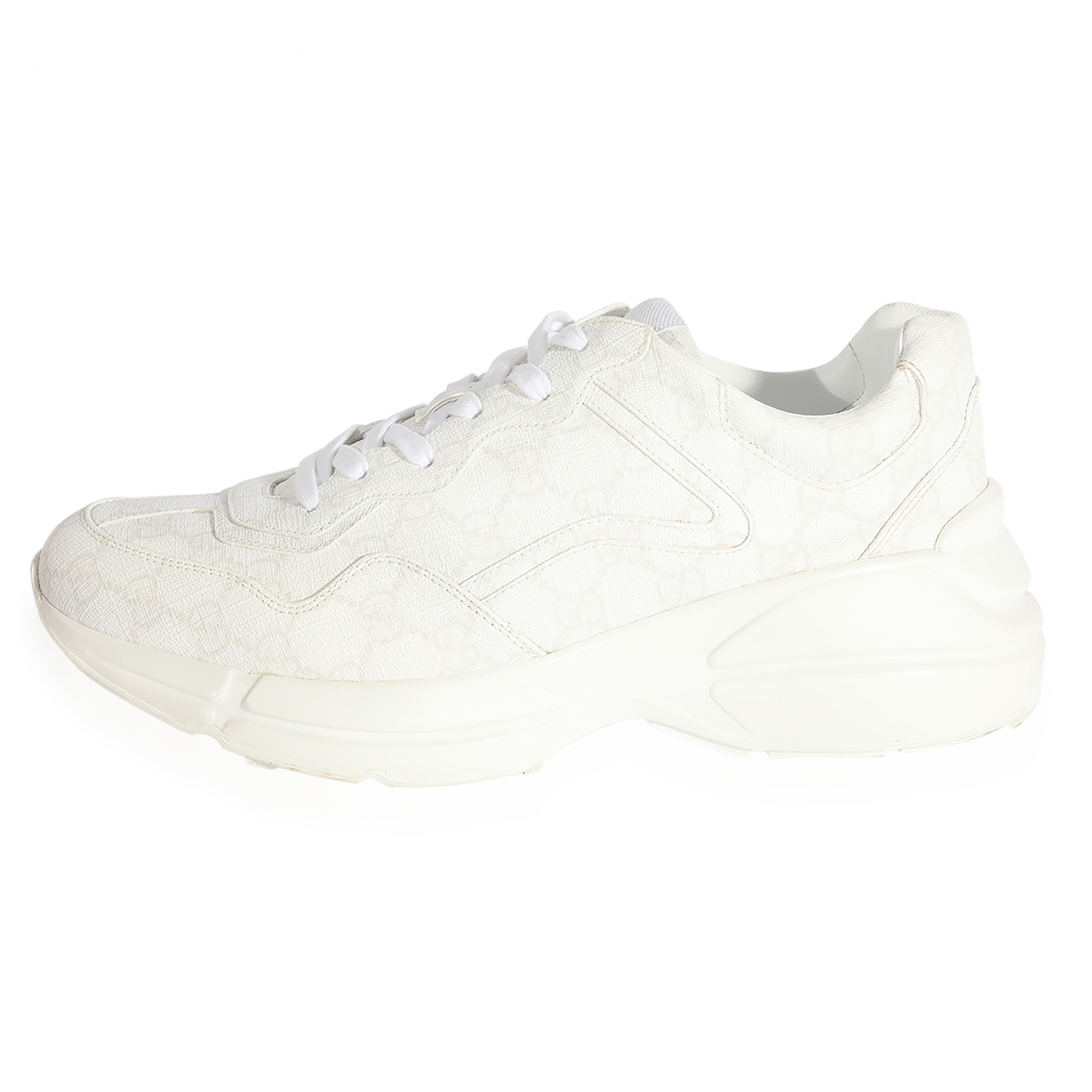 Gucci GG Rhyton 'White Grey Monogram'