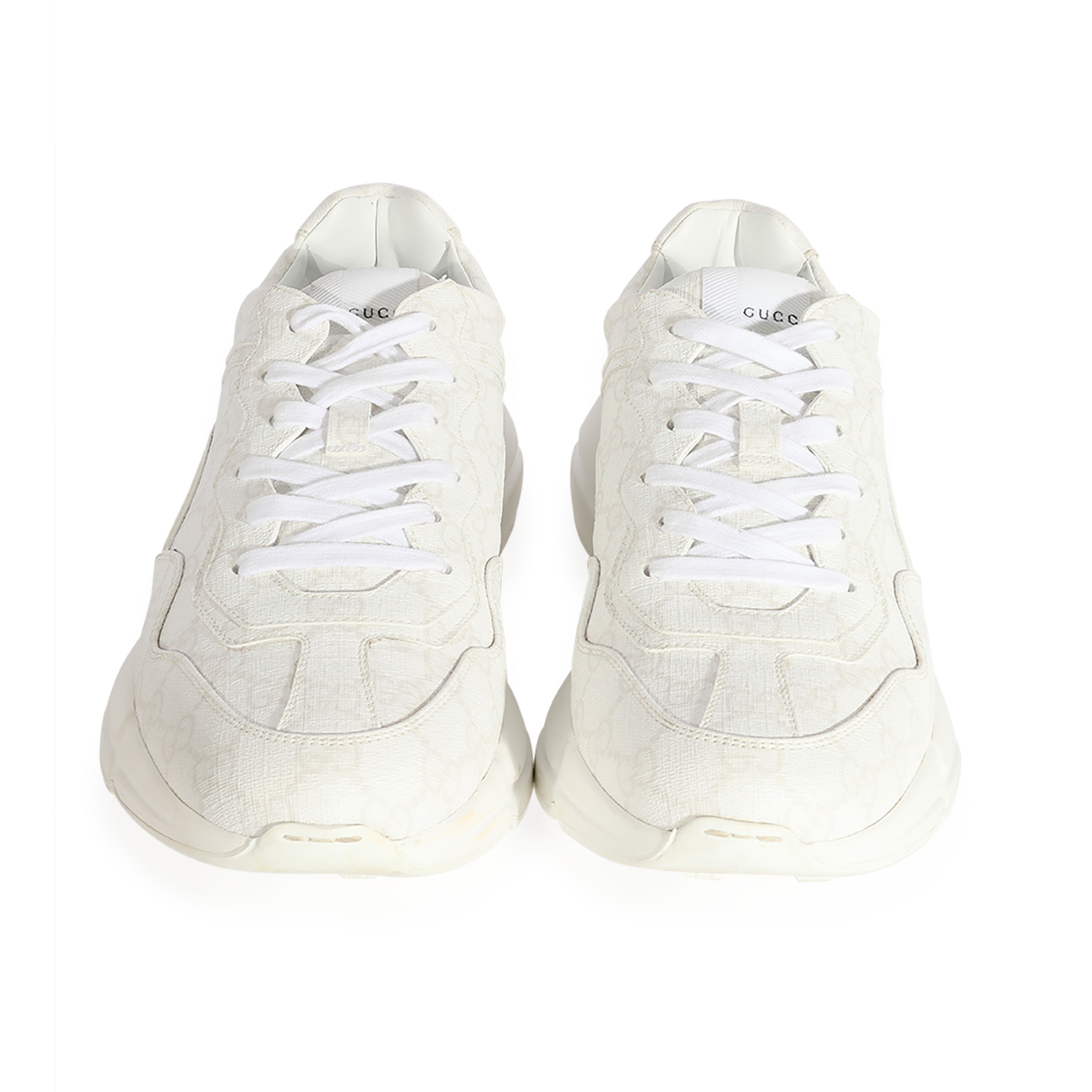 Gucci GG Rhyton 'White Grey Monogram'