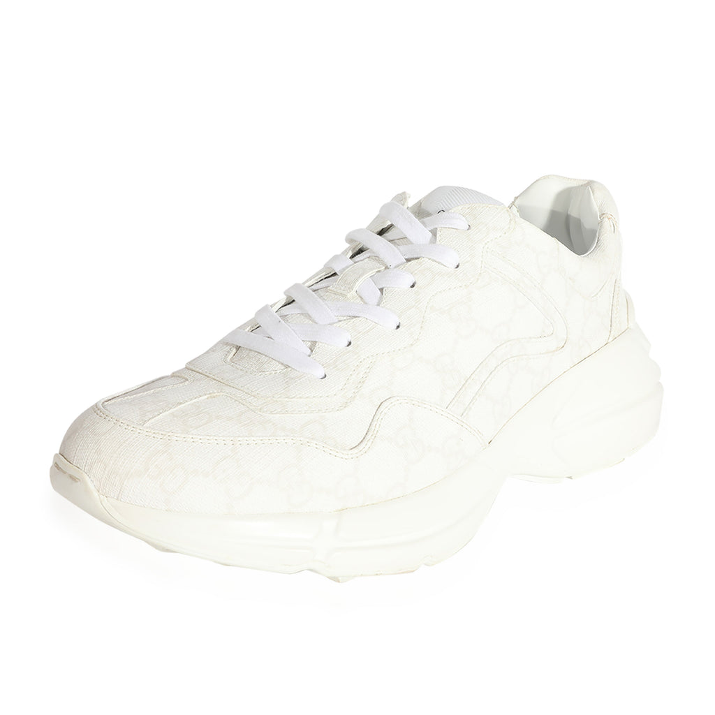 Gucci GG Rhyton 'White Grey Monogram'