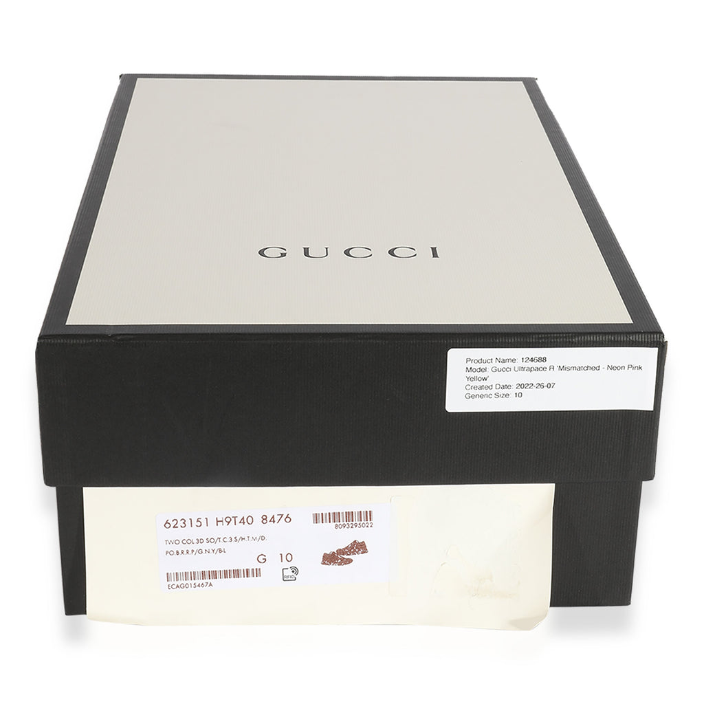 Gucci Ultrapace R 'Mismatched - Neon Pink Yellow'