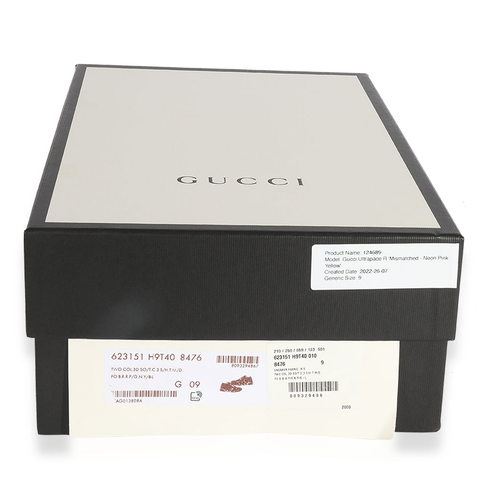 Gucci Ultrapace R 'Mismatched - Neon Pink Yellow'
