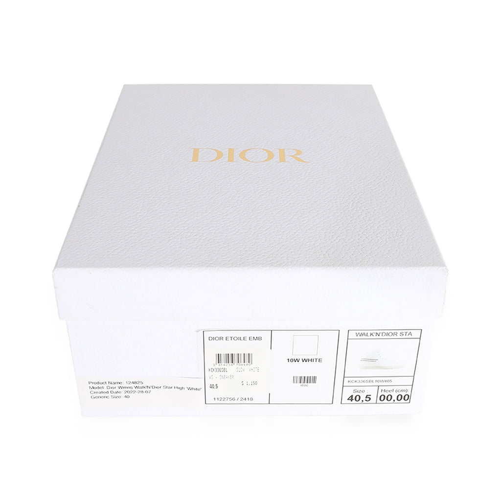 Dior Wmns Walk'N'Dior Star High 'White'