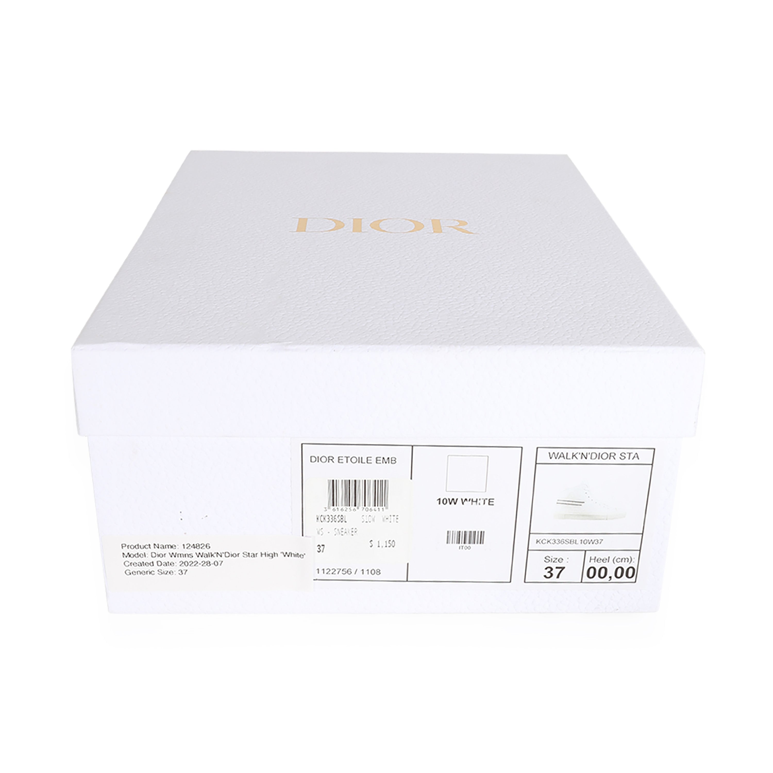 Dior Wmns Walk'N'Dior Star High 'White'