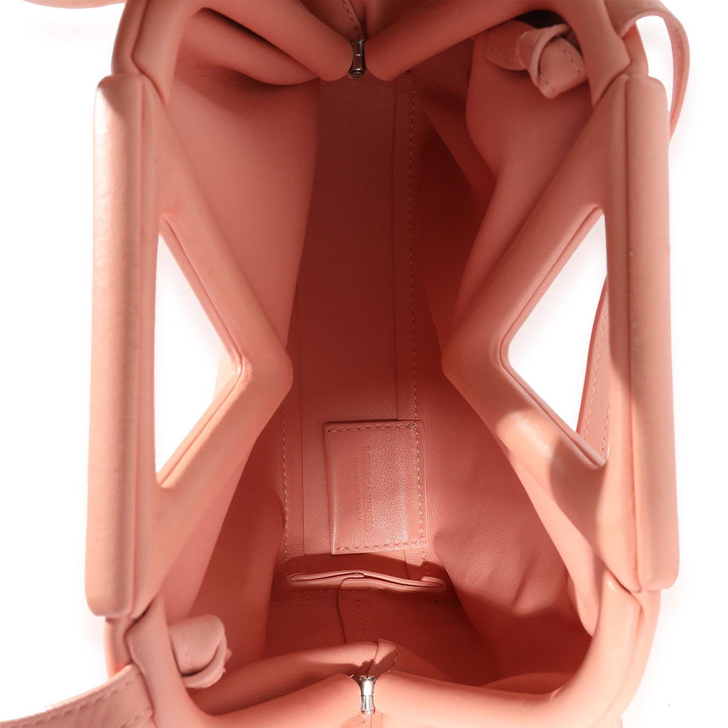 Bottega Veneta Peachy Calfskin Small The Point Bag