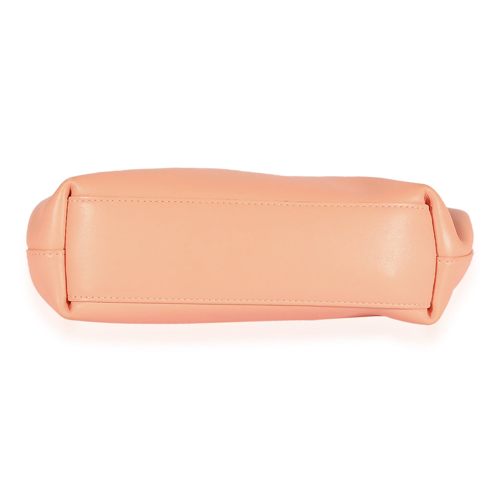 Bottega Veneta Peachy Calfskin Small The Point Bag