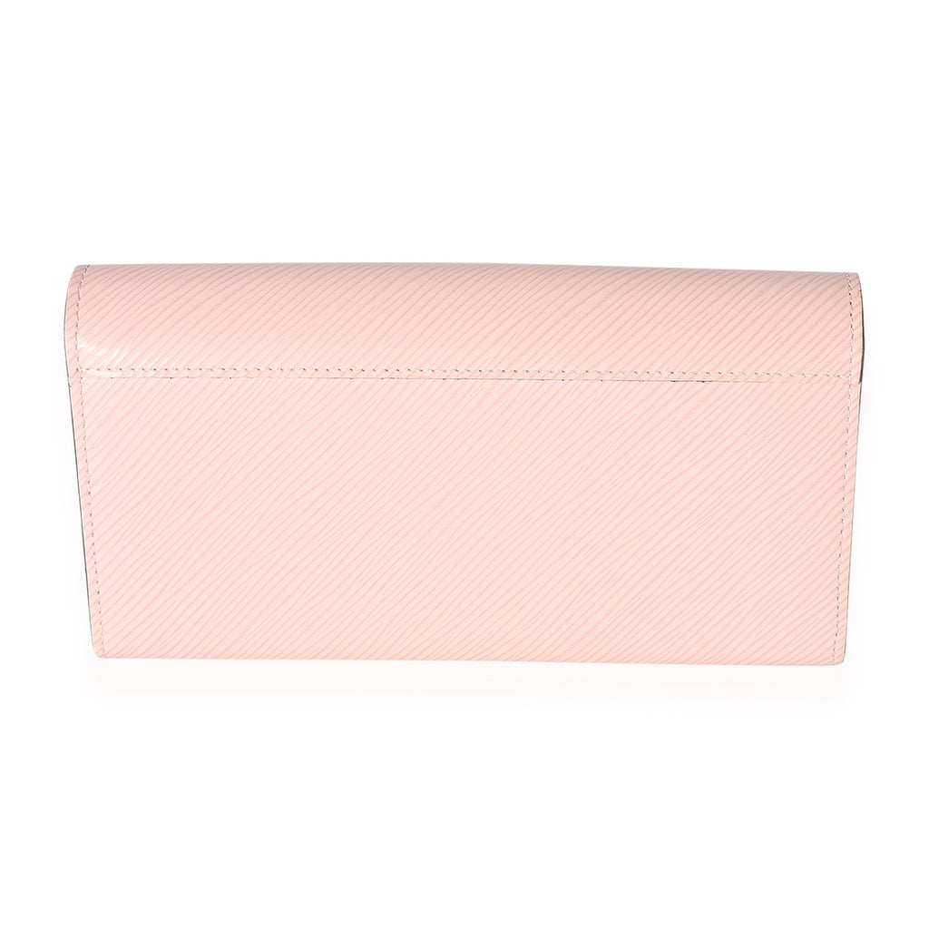 Louis Vuitton Rose Epi Leather Twist Wallet