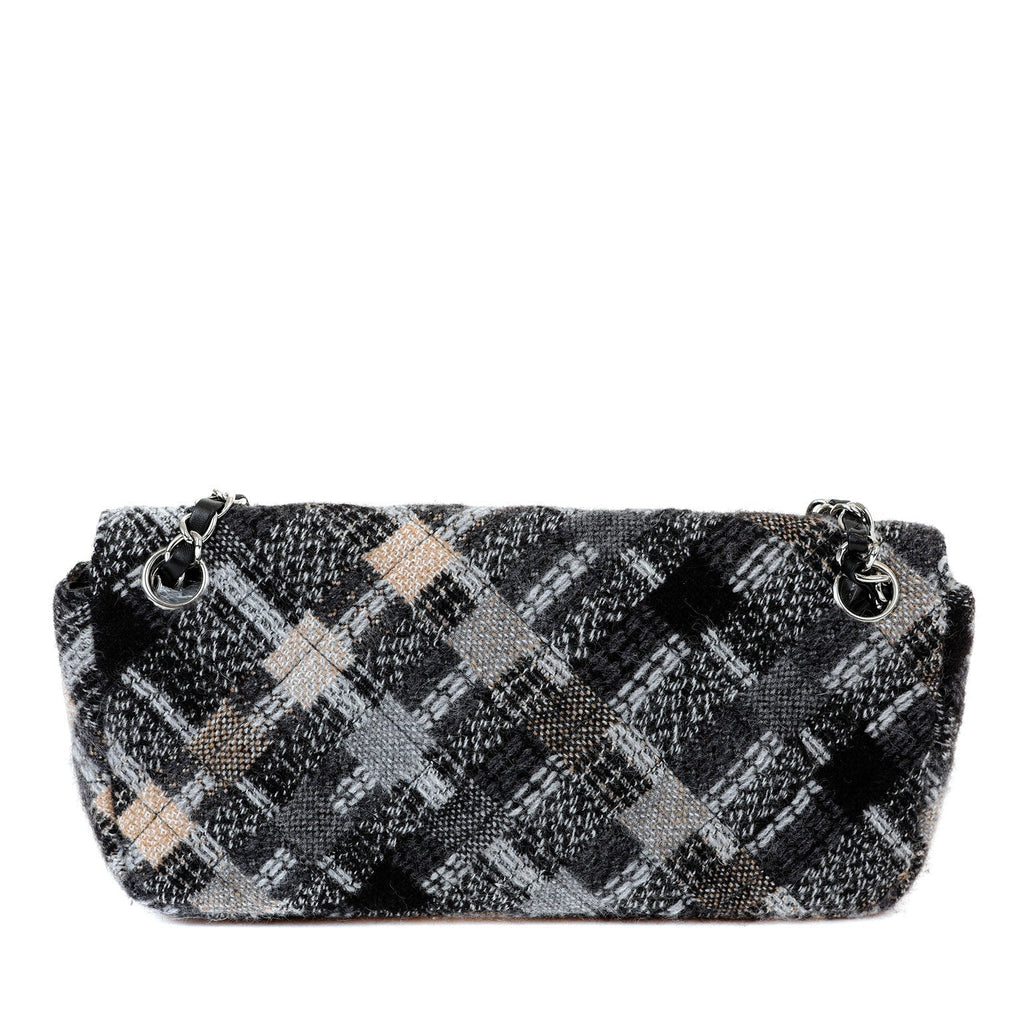 Chanel Tweed East  West Couture Flap