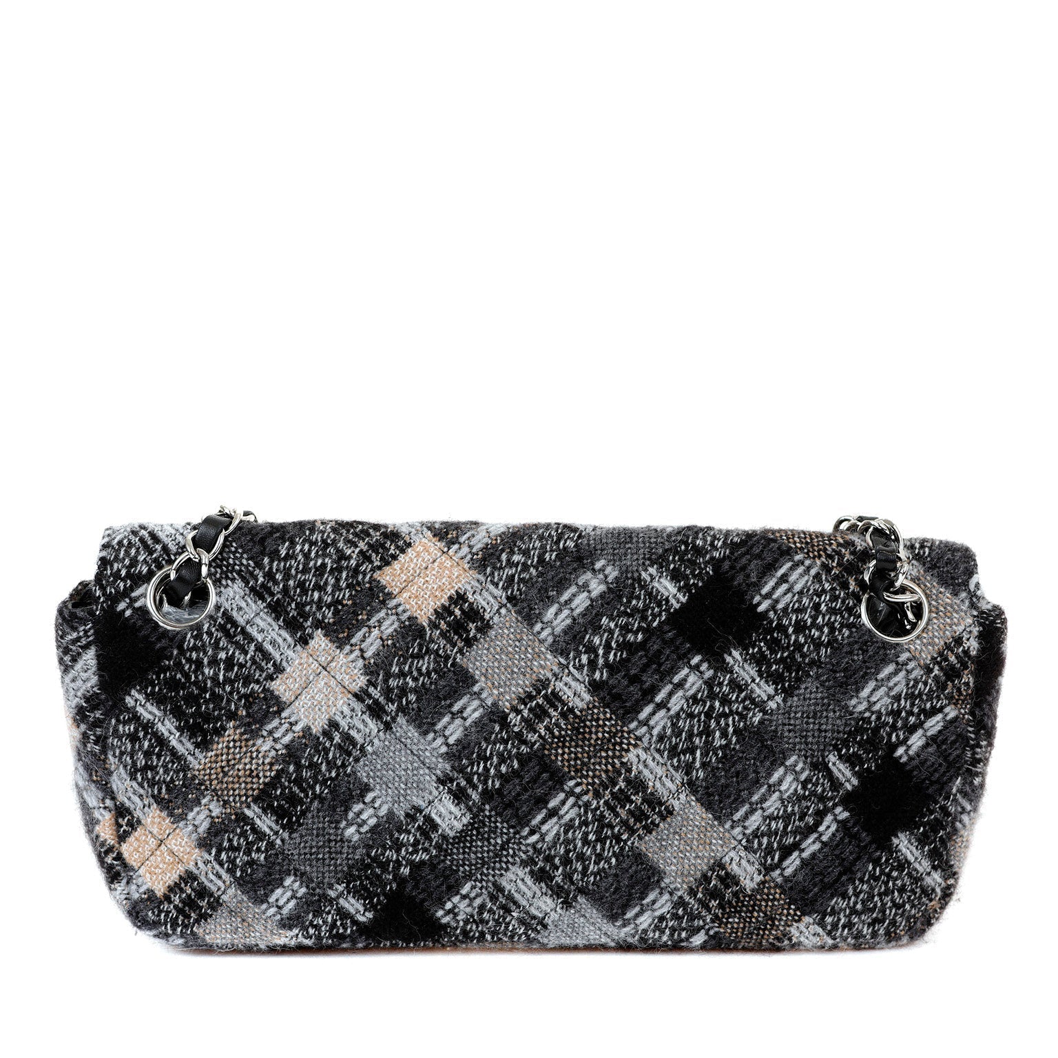Chanel Tweed East  West Couture Flap