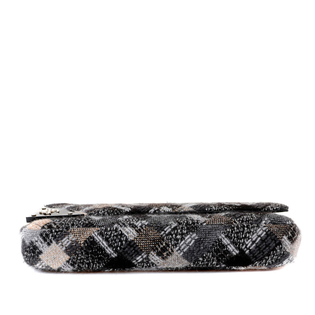 Chanel Tweed East  West Couture Flap