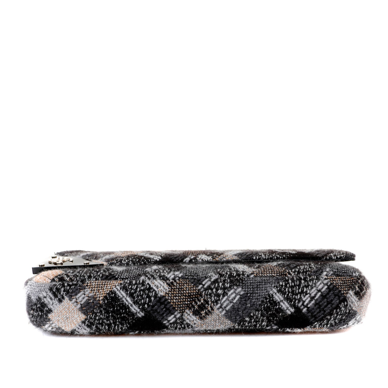 Chanel Tweed East  West Couture Flap