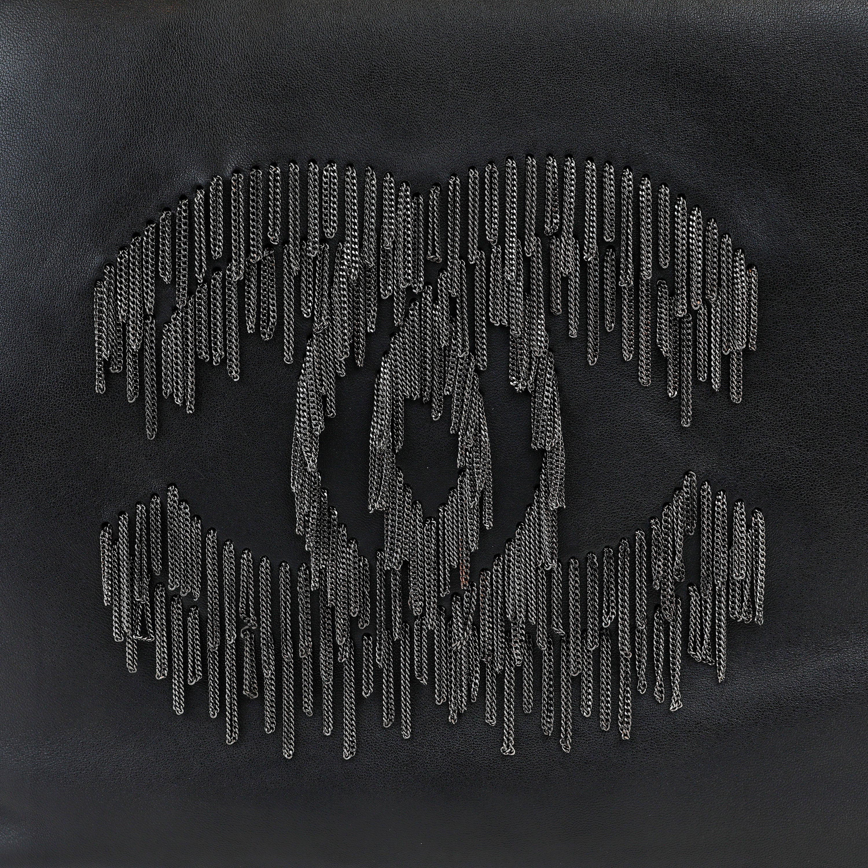 Chanel Black Lambskin Grand Cabernet Tote with Dripping Chains